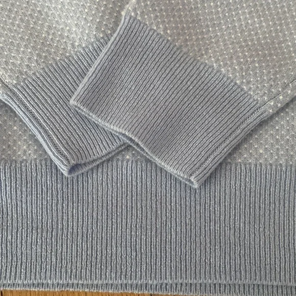 Isaac Mozrani New York 💯 % 2-Play Cashmere men Quarter zip sweeter high rated